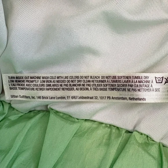 FREE PEOPLE FP MOVEMENT Way Home Lined Athletic Shorts High Rise Green Large - Picture 5 of 9